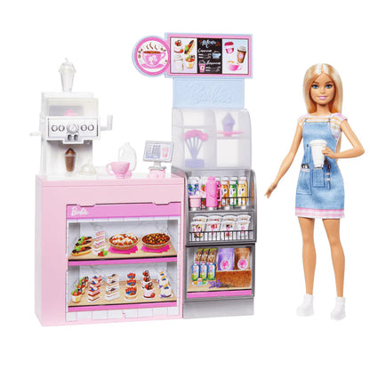 Muñecas Y Peluches Mattel Games Barbie You Can Be Anything - Cafetería multicolor para niños