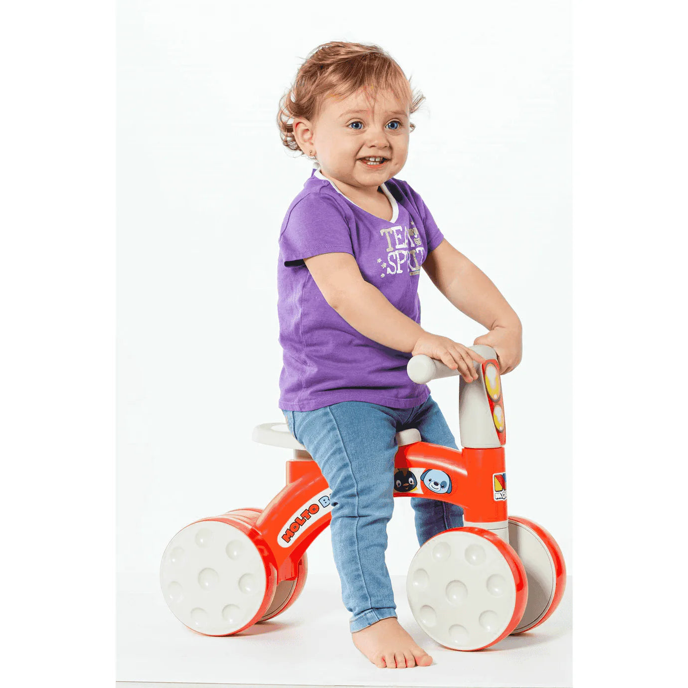 Aire Libre Molto Mi Primer Correpasillos Rojo Ruedas De G rojo para niños