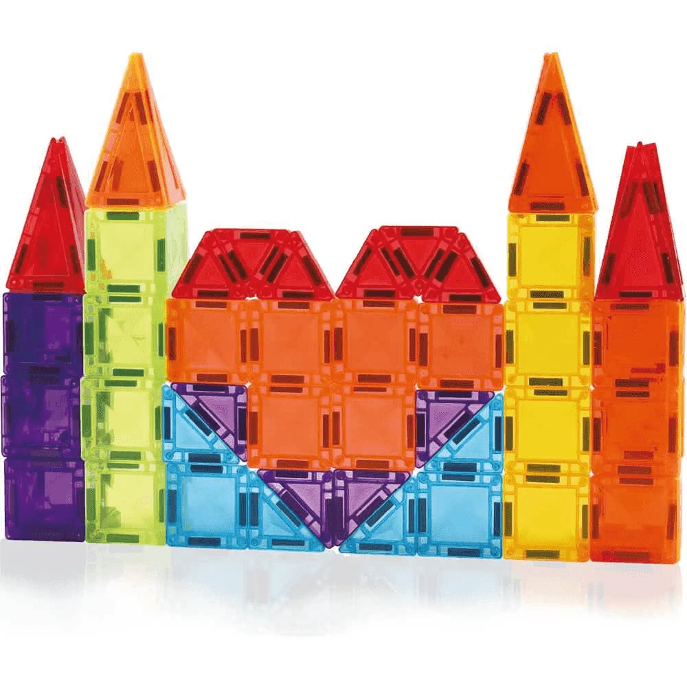 Juegos De Mesa Toy Planet Bloques Magneticos 56 Pzs multicolor para niños