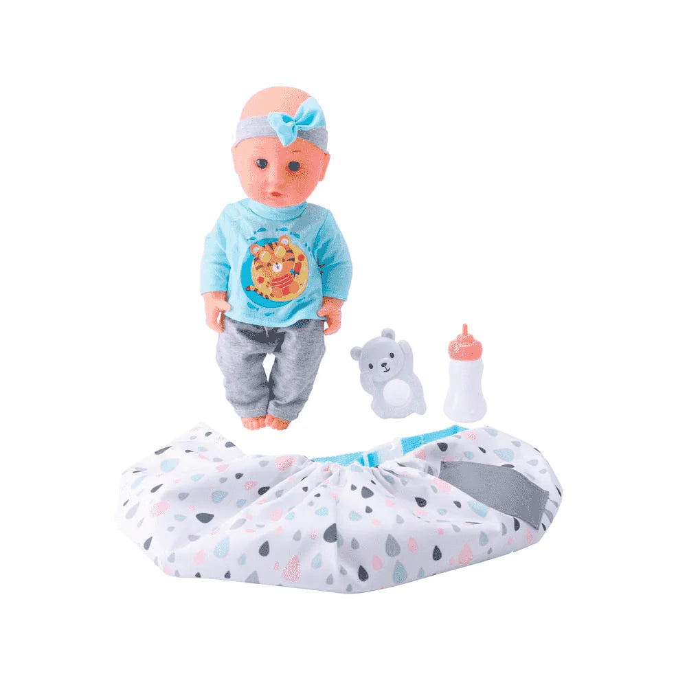 Muñecas Y Peluches Toy Planet Muñeca Con Pañuelo Transportin multicolor para niños