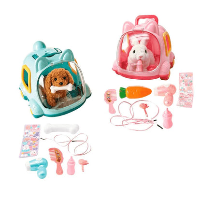 Muñecas Y Peluches Toy Planet Transportin Mascota Con Sonidos multicolor para niños