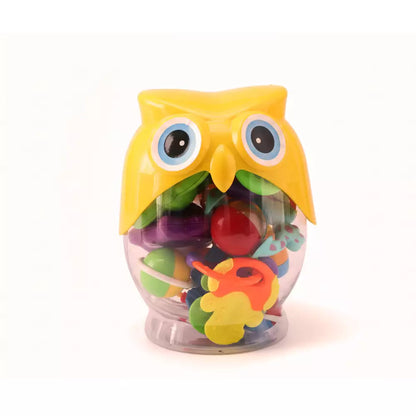 Otros Toy Planet Buhito Sonajero 9Cs multicolor para bebe