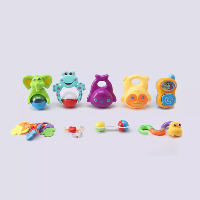 Otros Toy Planet Buhito Sonajero 9Cs multicolor para bebe