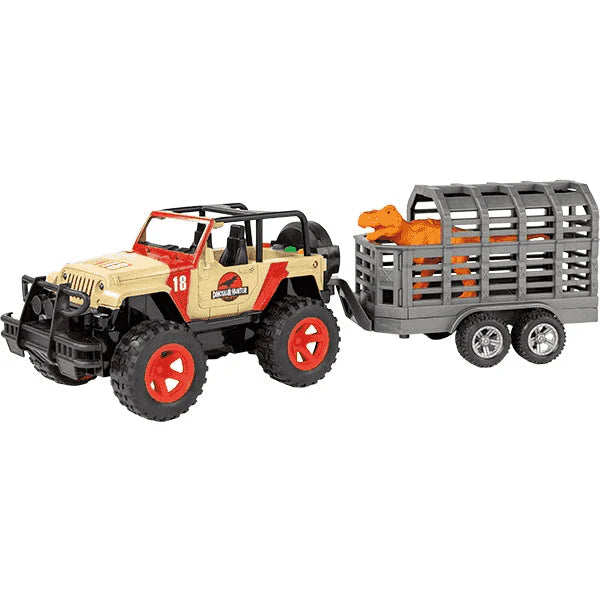 Vehículos Y Radiocontrol Toy Planet 4X4 Con Dino multicolor para niños