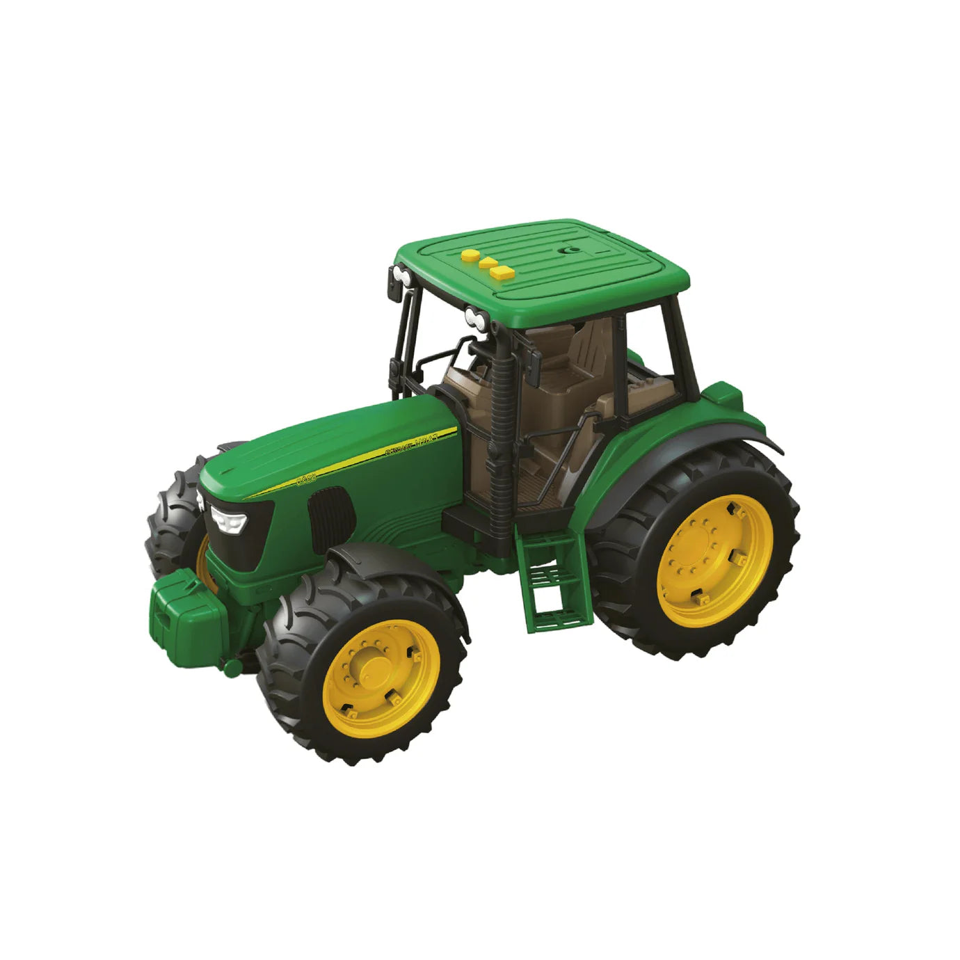 Vehículos Y Radiocontrol Toy Planet Motor Planet City Service Tractor Con Luz Y Sonidos verde para niños