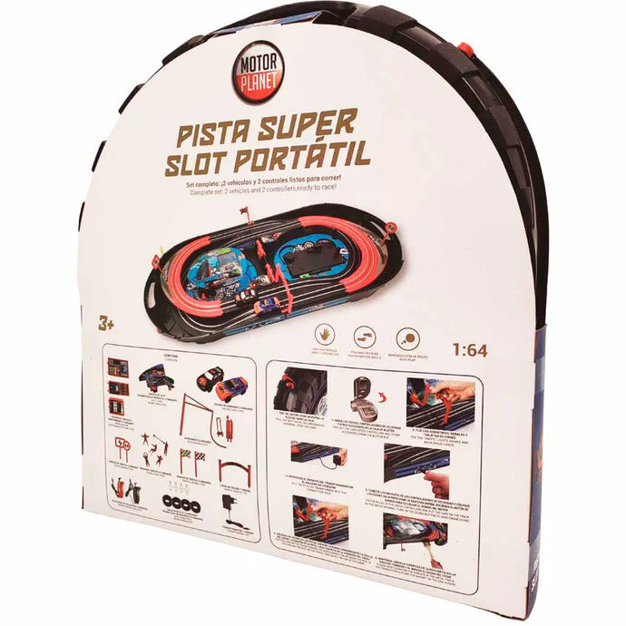 Vehículos Y Radiocontrol Toy Planet Pista Slot Maletin multicolor para niños