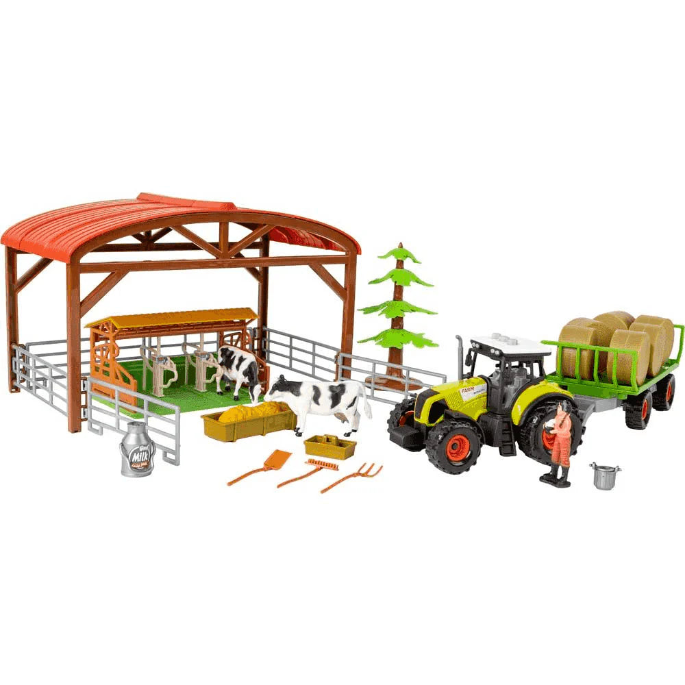 Figuras Y Minimundos Toy Planet Construye Tu Propia Granja Con Luces Y Sonidos multicolor para niños