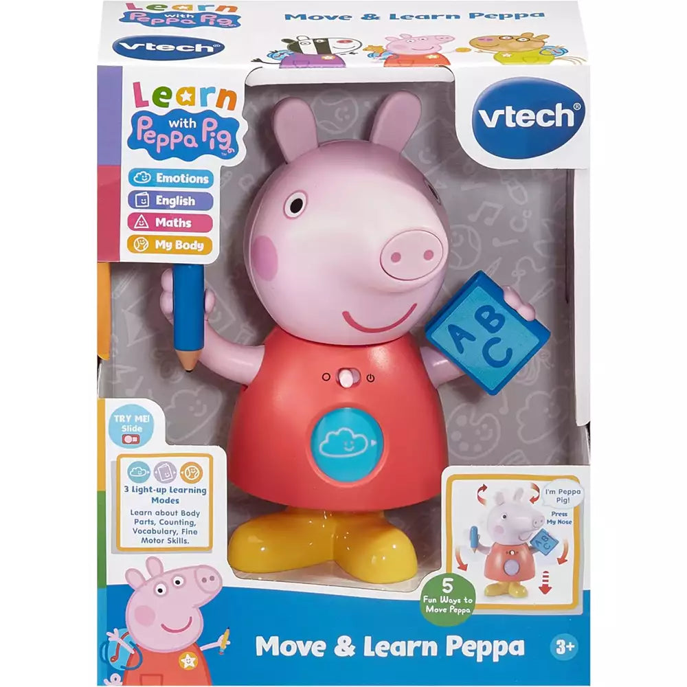 Figuras Y Minimundos Vitech Muevete Y Aprende Con Peppa Pig multicolor para niños