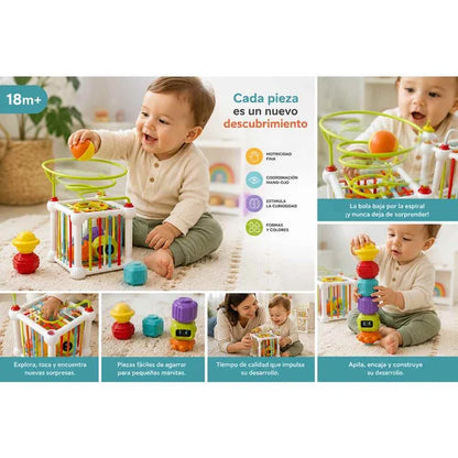 Juegos De Mesa Toy Planet Cubo Cuerdas multicolor para bebe