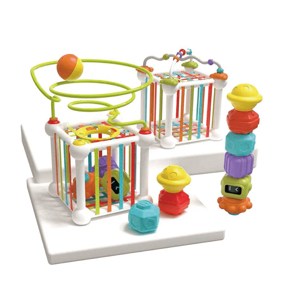 Juegos De Mesa Toy Planet Cubo Cuerdas multicolor para bebe