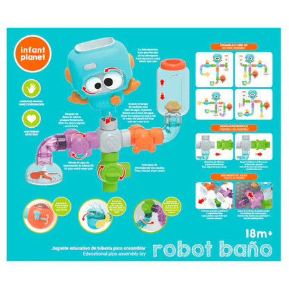 Baño Toy Planet Robot Baño multicolor para bebe