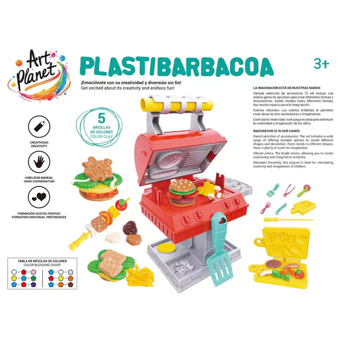 Otros Toy Planet Plastibarbacoa multicolor para niños
