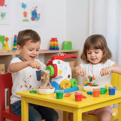 Construcciones Y Puzzles Toy Planet Plastinoodles varios colores para niños