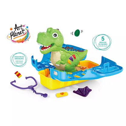 Construcciones Y Puzzles Toy Planet Plastidino Platilina multicolor para niños