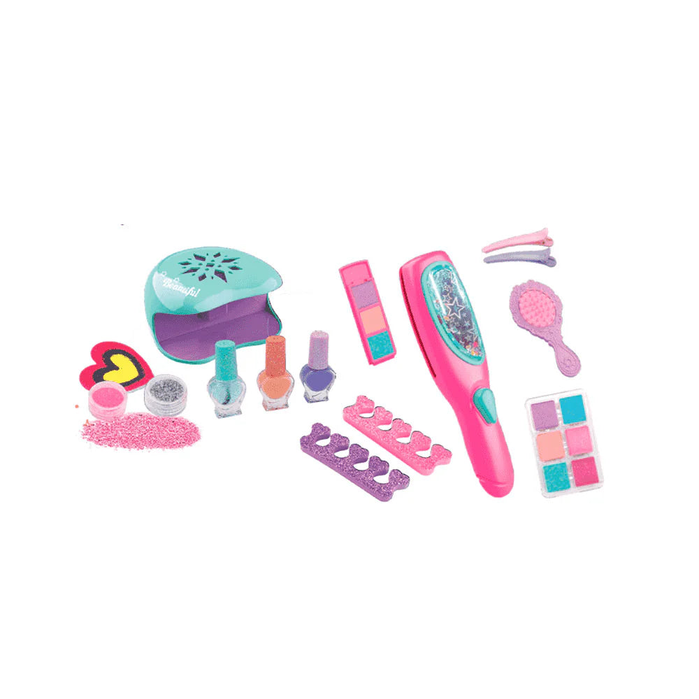 ACCESORIO PARA EL PELO Toy Planet 2 En 1 Mechas Y Seca Tus Uñas  multicolor para niños