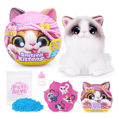 Muñecas Y Peluches Zuru Pets Alive-Smitten Kittens-Series 2 multicolor para niños