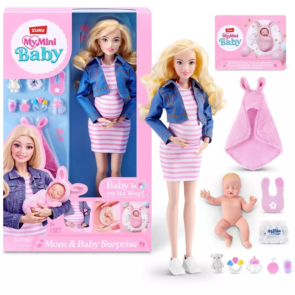 Muñecas Y Peluches Toy Planet Int My Mini Pregnant Doll S1 Stdo multicolor para niños