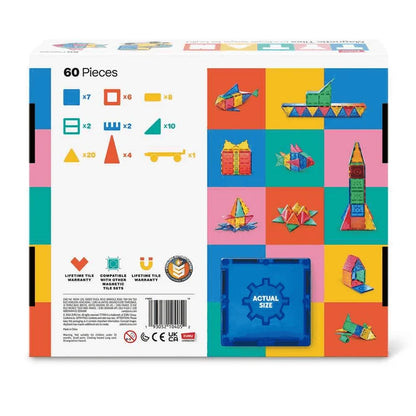Juegos De Mesa Toy Planet Tytan Core S1 Magnetic 60 Pcs multicolor para niños