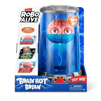 Figuras Y Minimundos Toy Planet Robo Alive Brain Series 1 Brain Rot multicolor para niños