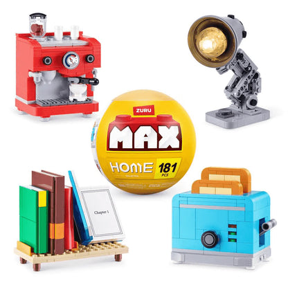 Construcciones Y Puzzles Zuru Max-Max Premium-Home-Series 1-Capsule,Si multicolor para niños