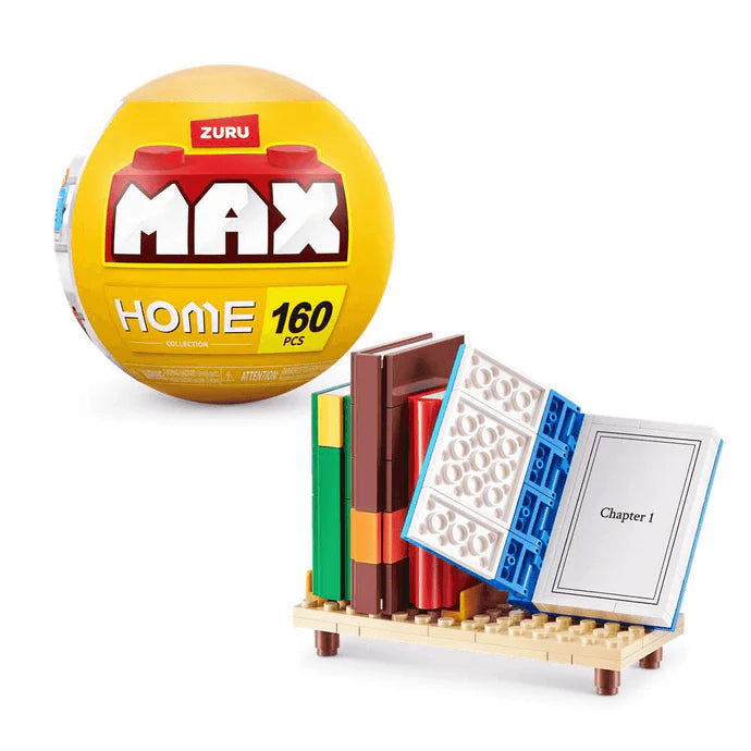 Construcciones Y Puzzles Zuru Max-Max Premium-Home-Series 1-Capsule,Si multicolor para niños