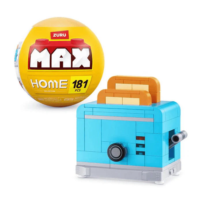 Construcciones Y Puzzles Zuru Max-Max Premium-Home-Series 1-Capsule,Si multicolor para niños
