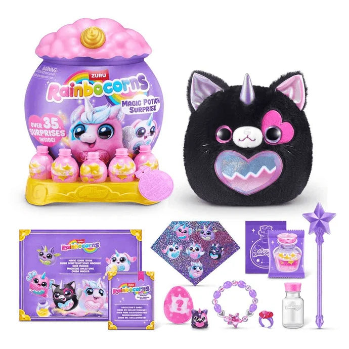 Muñecas Y Peluches Toy Planet S001-Rainbocorns-Magicorn-Series 1 rosa para niños