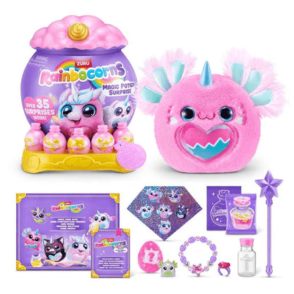 Muñecas Y Peluches Toy Planet S001-Rainbocorns-Magicorn-Series 1 rosa para niños
