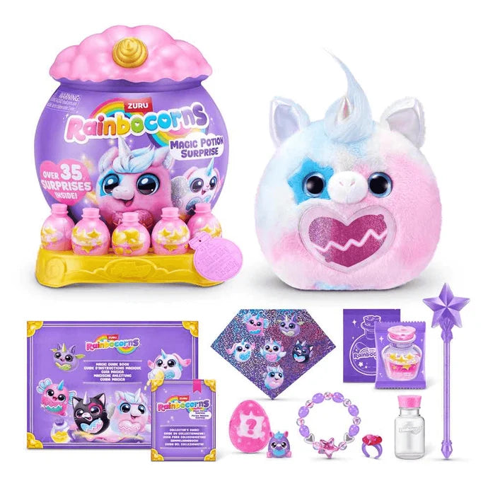 Muñecas Y Peluches Toy Planet S001-Rainbocorns-Magicorn-Series 1 rosa para niños