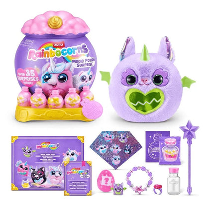 Muñecas Y Peluches Toy Planet S001-Rainbocorns-Magicorn-Series 1 rosa para niños