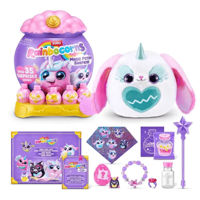 Muñecas Y Peluches Toy Planet S001-Rainbocorns-Magicorn-Series 1 rosa para niños