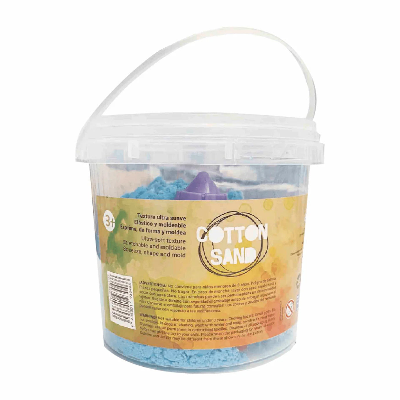 Juegos De Mesa Toy Planet Art Planet - Cotton Sand Arena Sensorial Para Jugar Y Crear multicolor para niños