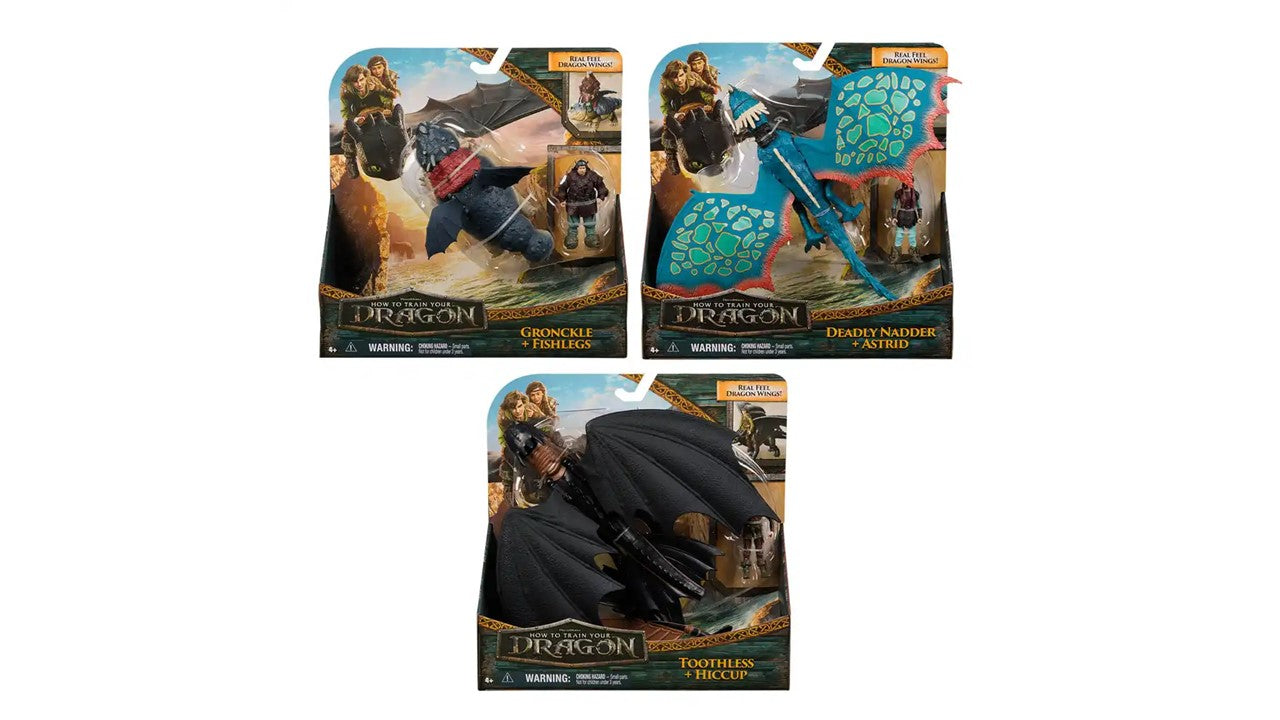 Figuras Y Minimundos Spin Master De La Película Dragones,Figura Interactiva Dragón - Modelos Surtidos multicolor para niños