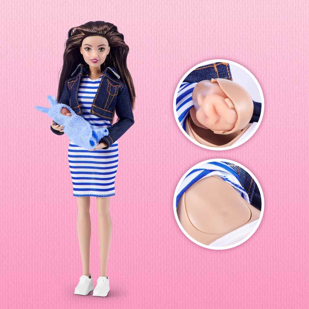 Muñecas Y Peluches Toy Planet Int My Mini Pregnant Doll S1 Stdo multicolor para niños