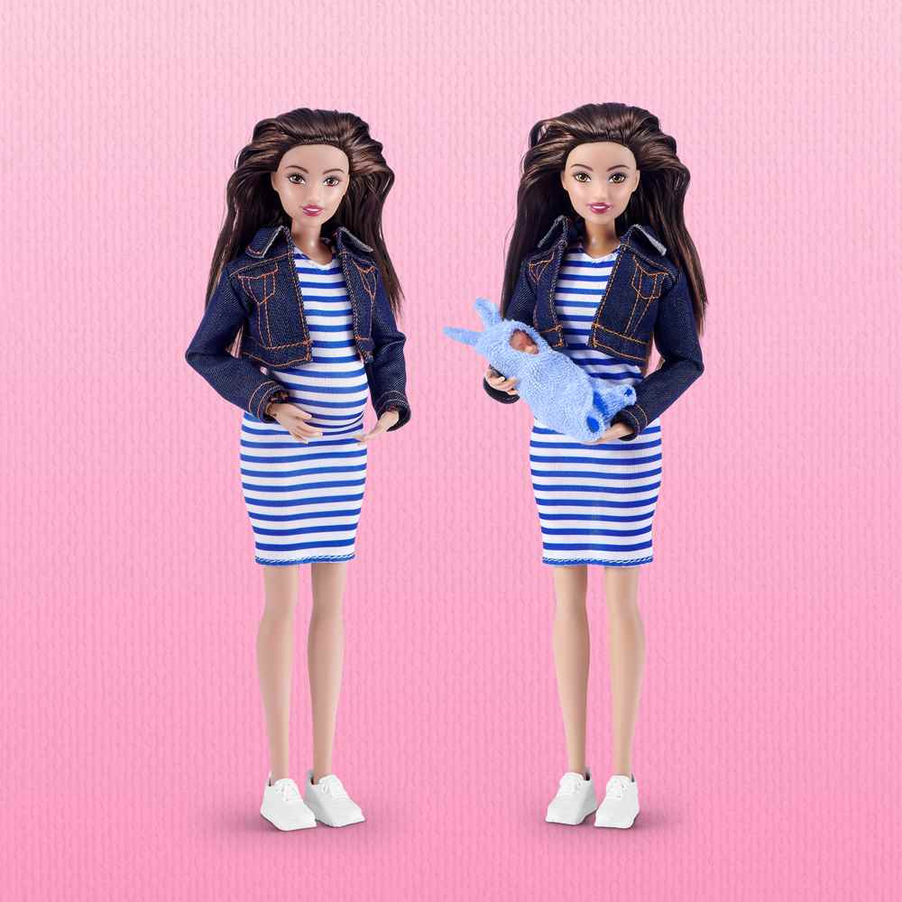 Muñecas Y Peluches Toy Planet Int My Mini Pregnant Doll S1 Stdo multicolor para niños