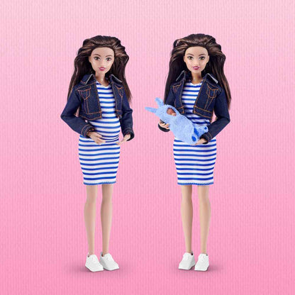 Muñecas Y Peluches Toy Planet Int My Mini Pregnant Doll S1 Stdo multicolor para niños