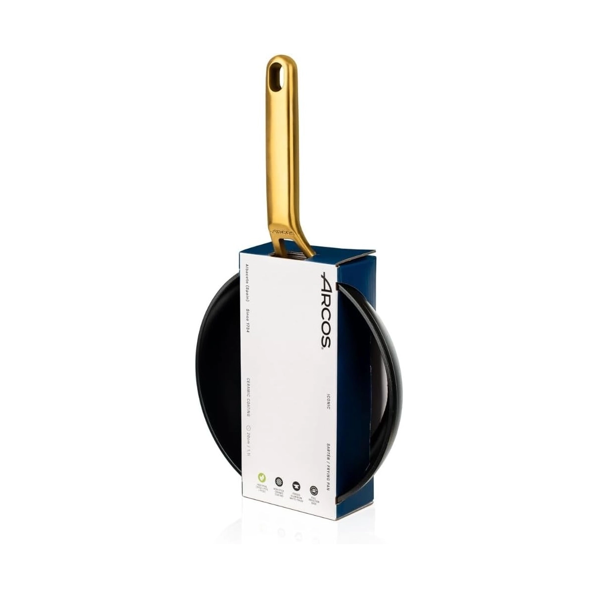 Para Cocinar Arcos 716322-Negro multicolor para menaje de cocina