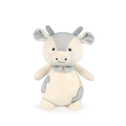 Regalos Pasito A Pasito Peluche Vaca Little Bloom Vichy Gris multicolor para bebe
