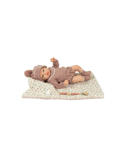Muñecas Y Peluches Muñecas Arias Reborn Arias 40Cm Greta Rosa Con Manta multicolor para niños