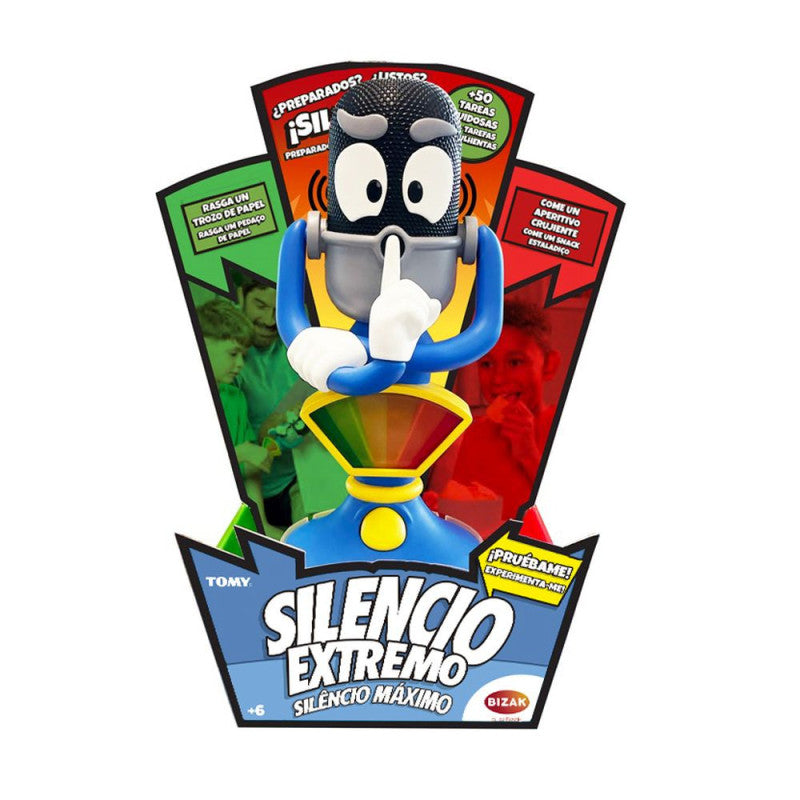 Juegos De Mesa Bizak Tomy - Silencio Extremo multicolor para niños