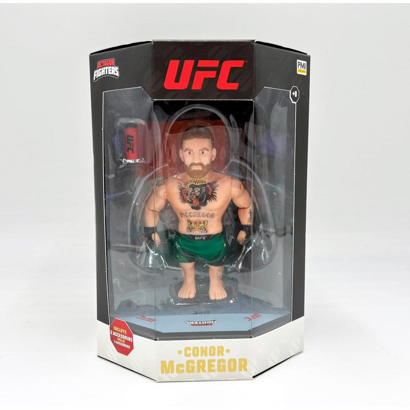 Figuras Y Minimundos Bizak Ufc Leyendas Maxi Figura Articulada Con Accesorios Conor Mcgregor verde para niños