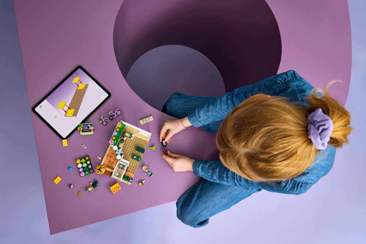 Construcciones Y Puzzles Lego Floristeria Creativa multicolor para niños