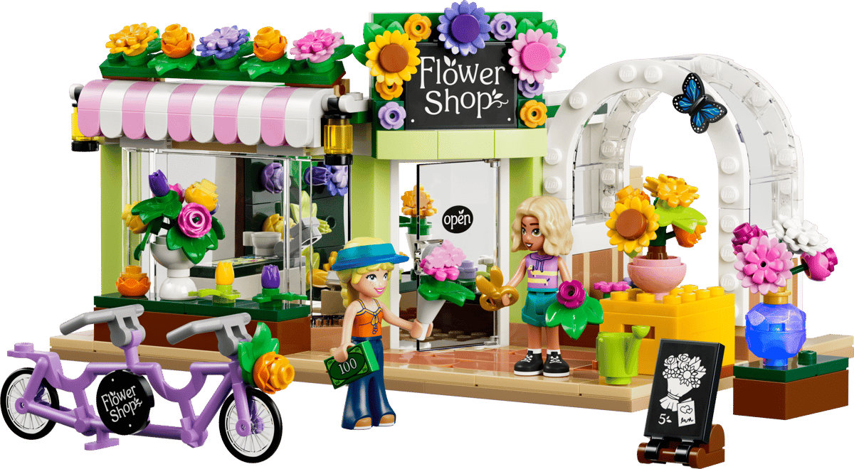 Construcciones Y Puzzles Lego Floristeria Creativa multicolor para niños