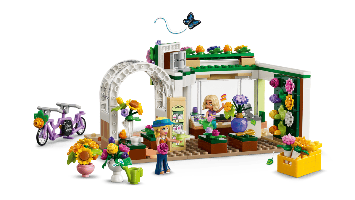 Construcciones Y Puzzles Lego Floristeria Creativa multicolor para niños