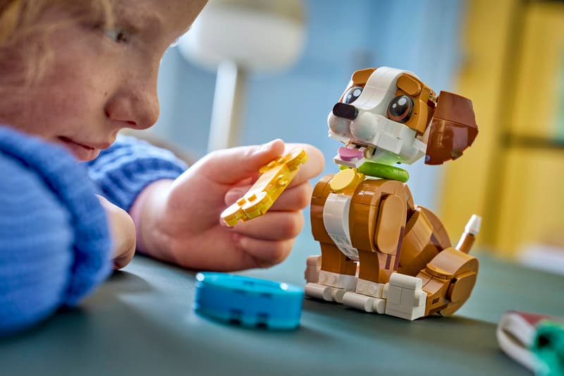 Construcciones Y Puzzles Lego Simpáticos Animales: Cachorro Juguetón multicolor para niños