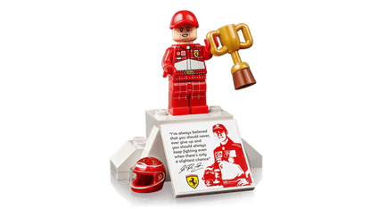 Construcciones Y Puzzles Lego Lego Icons - Ferrari F2004 & Michael Schumacher multicolor para niños