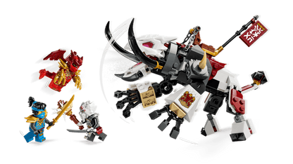 Construcciones Y Puzzles Lego Lego Ninjago - Zilvar Y Bestia Dragón Grimtack multicolor para niños