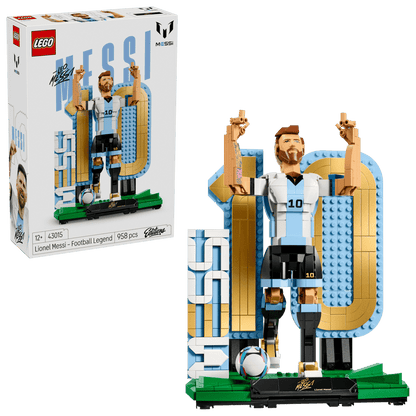 Construcciones Y Puzzles Lego Lionel Messi: Leyenda Del Fútbol multicolor para niños