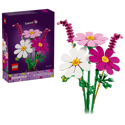 Construcciones Y Puzzles Lego Lego Botanicals - Flores De Cosmos multicolor para niños