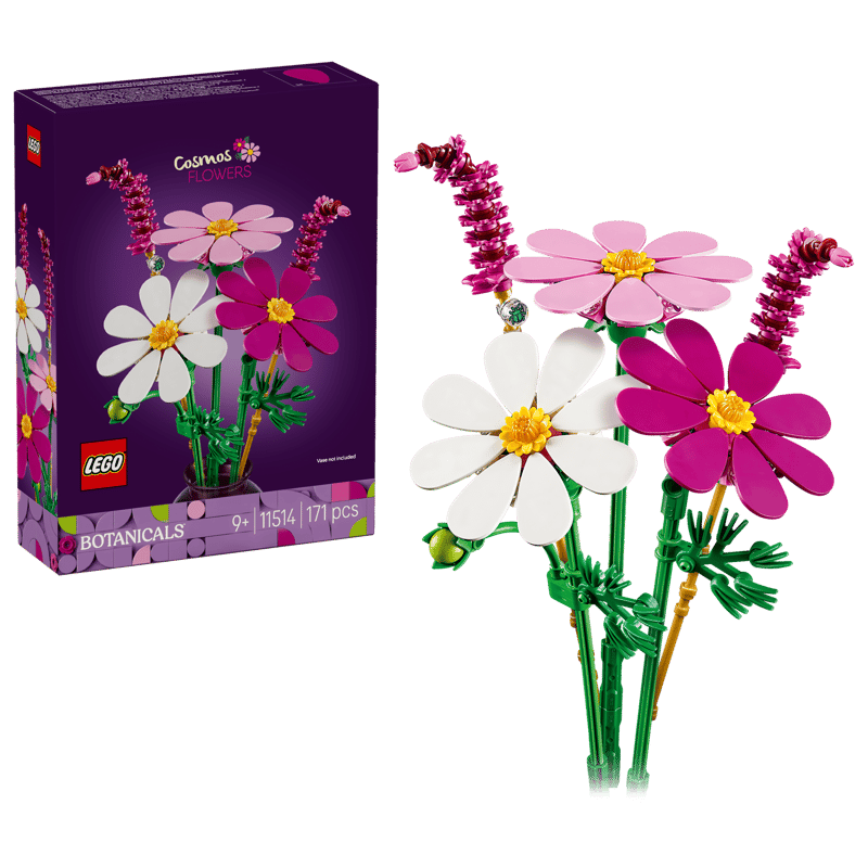 Construcciones Y Puzzles Lego Lego Botanicals - Flores De Cosmos multicolor para niños